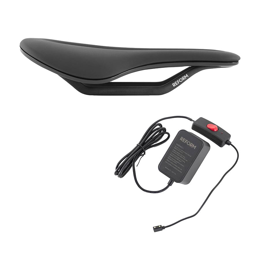 Reform Saddles, Seymour, Saddle, without Power Supply, 252 x 142mm, Unisex, 197g, Black Carbon