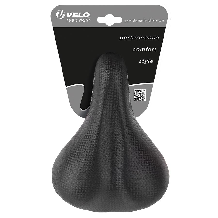 Velo, Child Comfort, Saddle, 206 x 153mm, Black