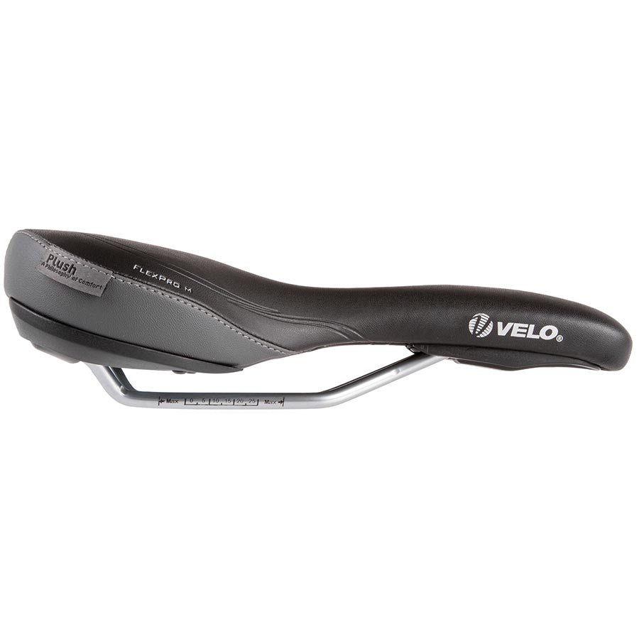 Velo, Flex Pro Racing, Saddle, 263 x 158mm, 363g, Black