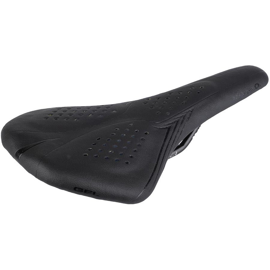 Velo, Airthru Gel Racing, Saddle, 273 x 141mm, 268g, Black