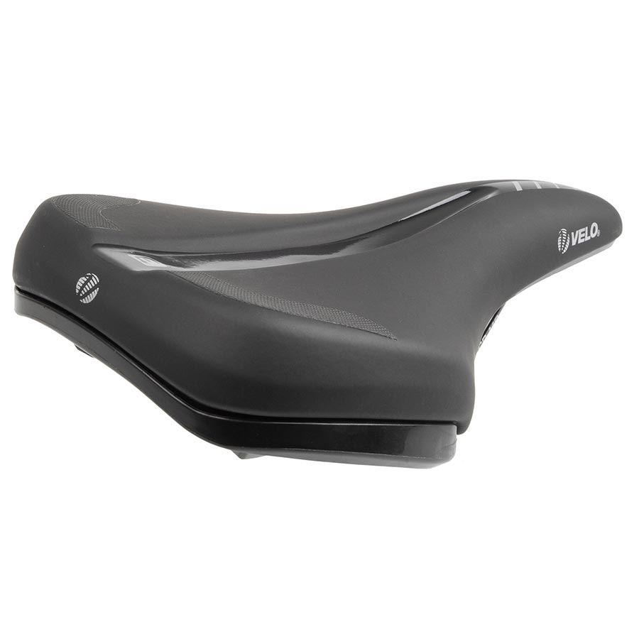 Velo, Fit E1, Saddle, 145 x 270mm, Black