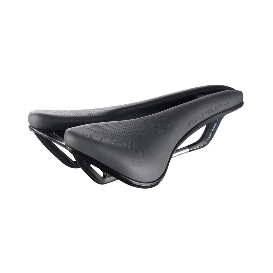 Selle Italia, Model X Green Comfort Superflow, Saddle, 145 x 245mm, Men, 440g, Black