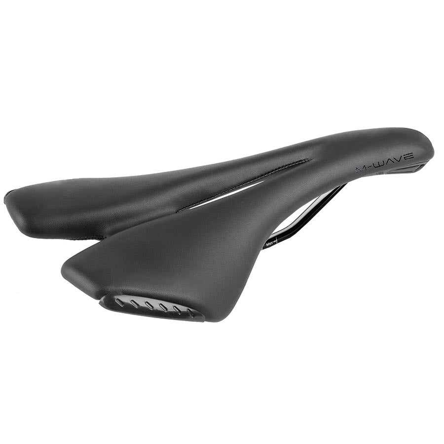 M-Wave, Spider Racing, Saddle, 280 x 144mm, Unisex, 321g, Black