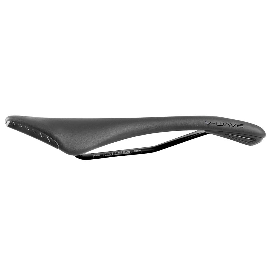 M-Wave, Spider Racing, Saddle, 280 x 144mm, Unisex, 321g, Black