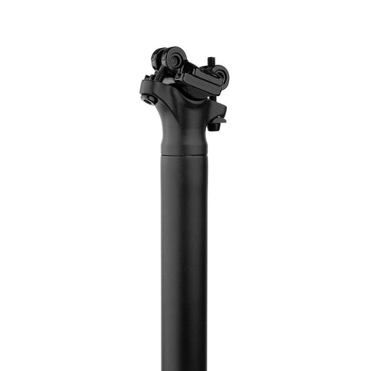 EVO, Crest Pro, Seatpost, 27.2mm, 400mm, Offset: 0mm, Black