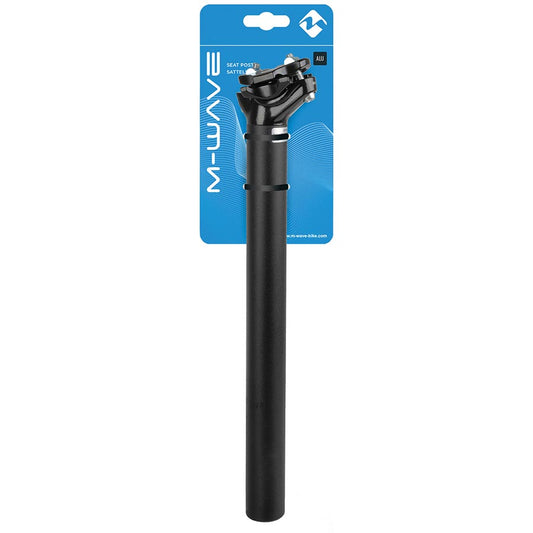 M-Wave, SP-M4.1, Seatpost, 27.2mm, 350mm, Offset: 15mm, Black