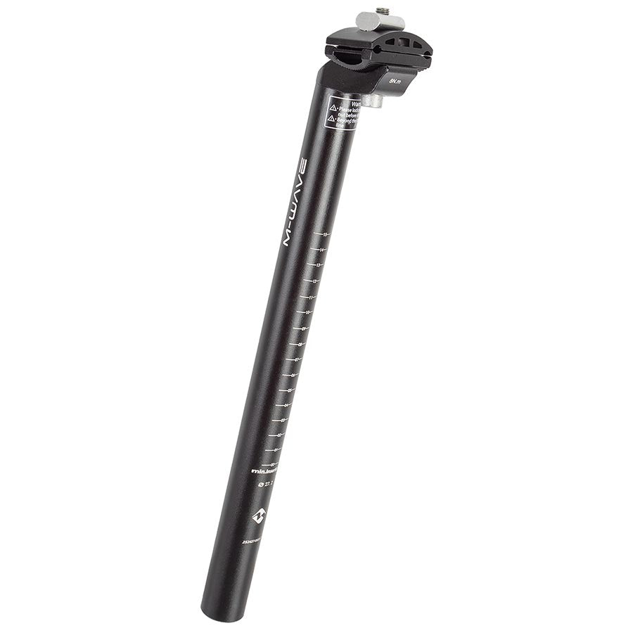 M-Wave, SP-C3, Seatpost, 25.4mm, 350mm, Silver