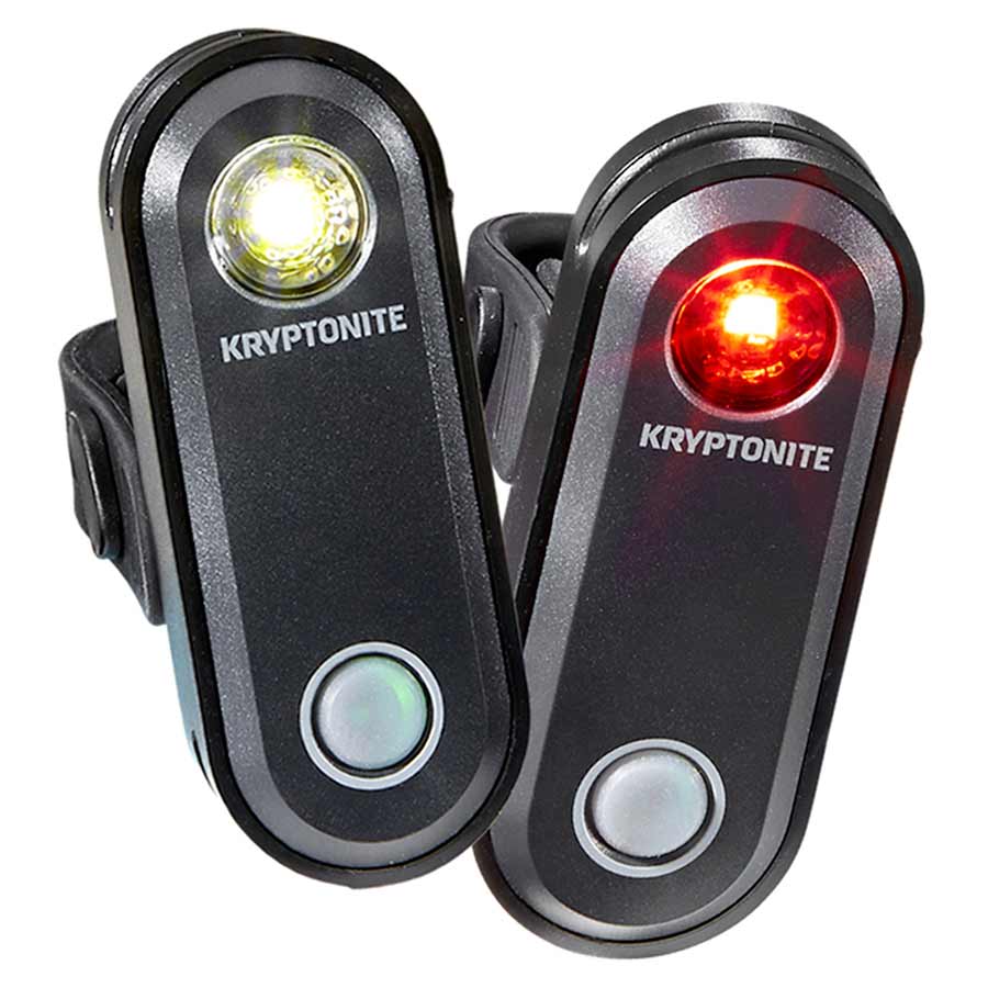 Kryptonite, Avenue F-65/R-30, Light, Set, Black