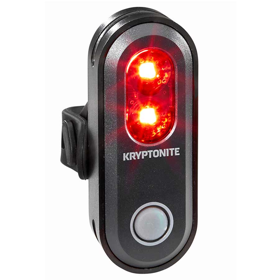 Kryptonite, Avenue R-45, Light, Rear, Black