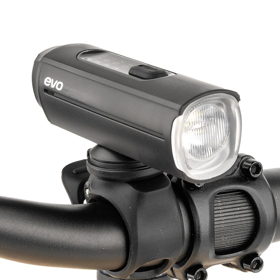 EVO, NiteBright 900, Light, Front, Black