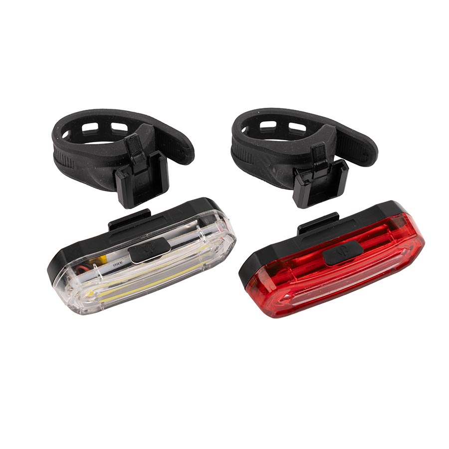 EVO, NiteLight Strips, Light, Front and Rear, Black, Set