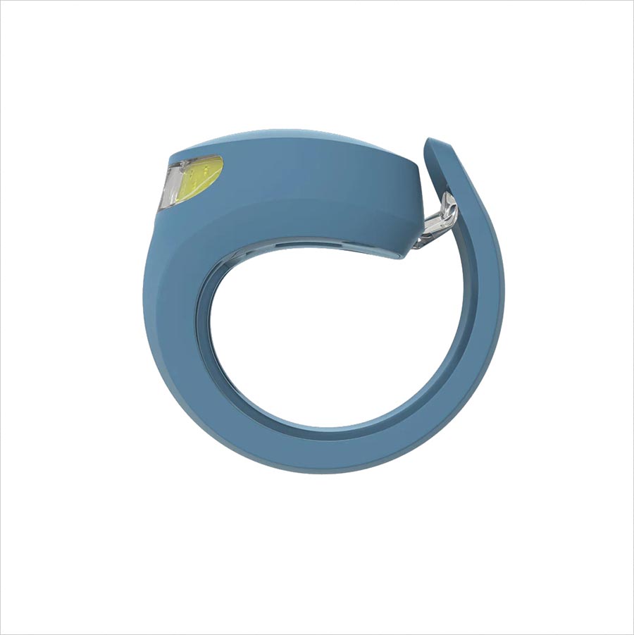 Knog, Frog V3, Light, Front, Turquoise