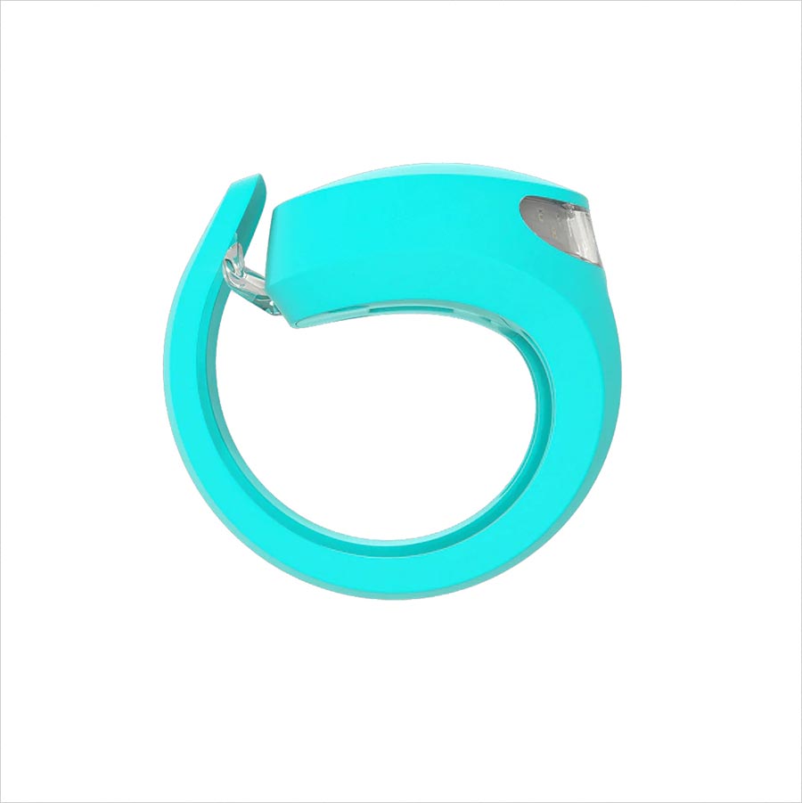 Knog, Frog V3, Light, Front, Turquoise