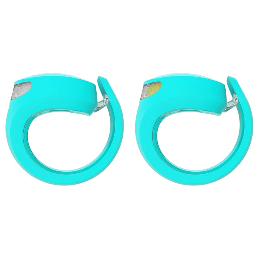 Knog, Frog V3, Light, Front, Turquoise