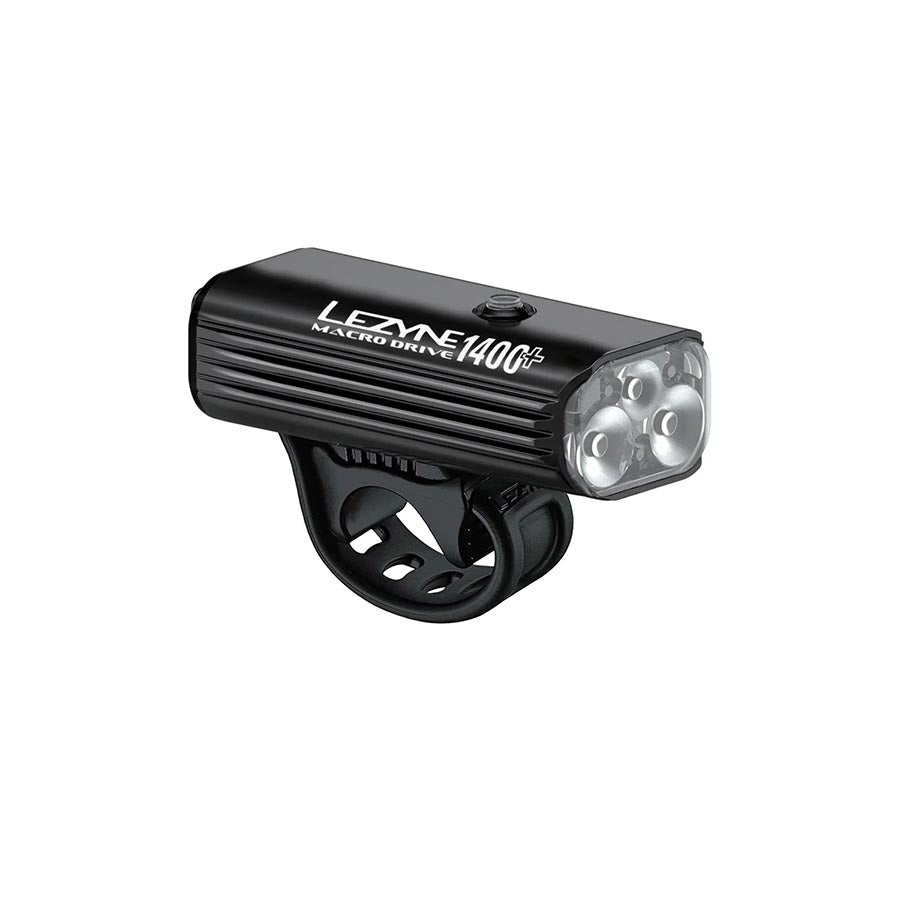 Lezyne, Macro Drive 1400+, Light, Front, Black