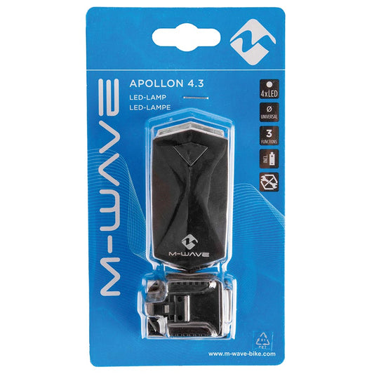 M-Wave, Apollon 4.3, Light, Front, Black