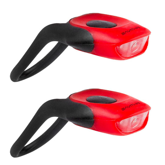 M-Wave, Cobra, Flashing Light Set, Front and Rear , Red