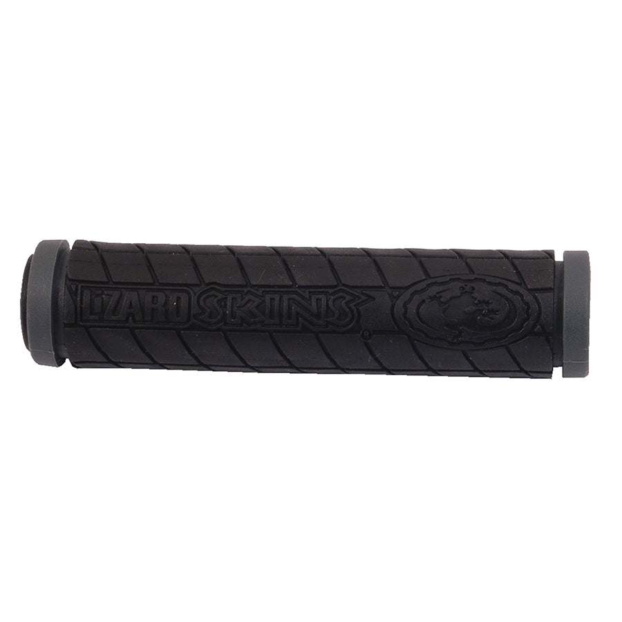 Lizard Skins, Logo Dual Compound, Grips, 130mm, Black, Pair