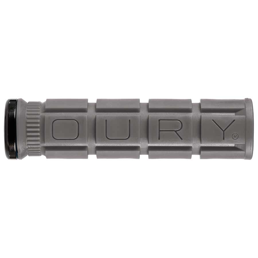 Oury Grips, Single-Sided Lock-On, Grips, 135mm, Jet Black, Pair