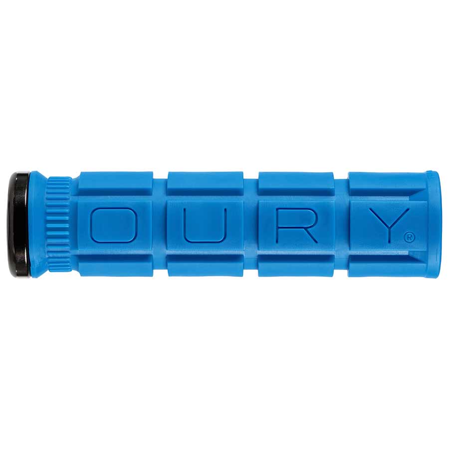 Oury Grips, Single-Sided Lock-On, Grips, 135mm, Jet Black, Pair