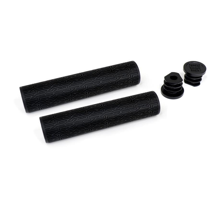 RockShox, Textured Grips, Grips, 135mm, Black, Pair