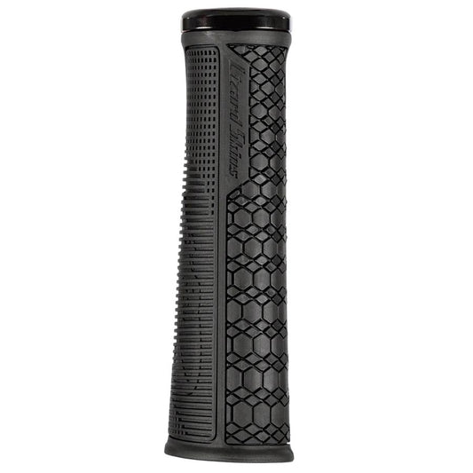 Lizard Skins, Gradient Single Lock-On, Grips, 136mm, Jet Black