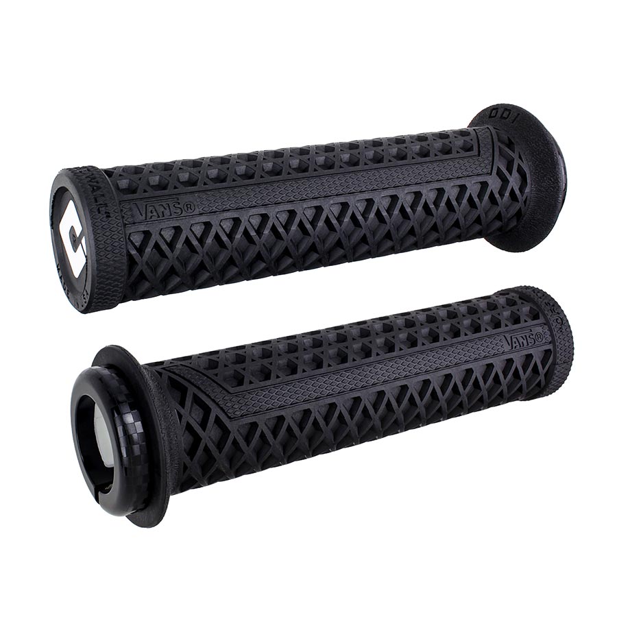 ODI, Vans v2.1 Lock-On, Grips, 135mm, Black, Pair