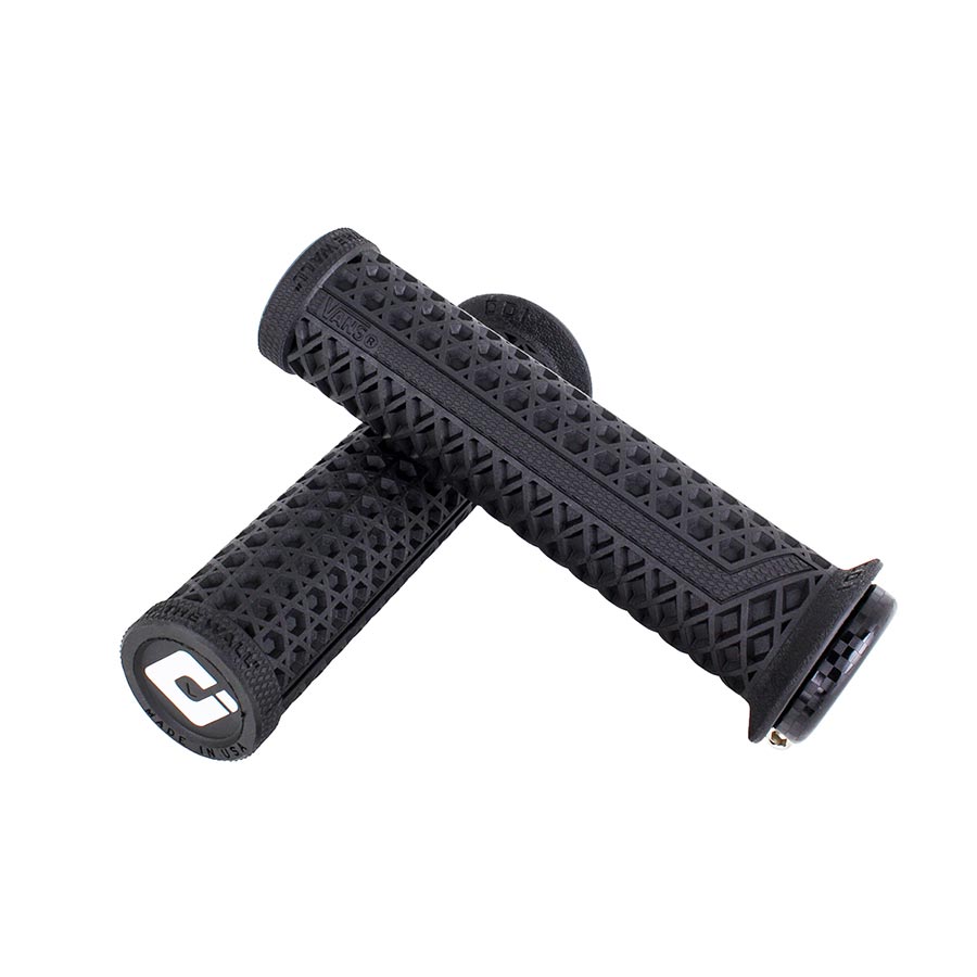 ODI, Vans v2.1 Lock-On, Grips, 135mm, Black, Pair