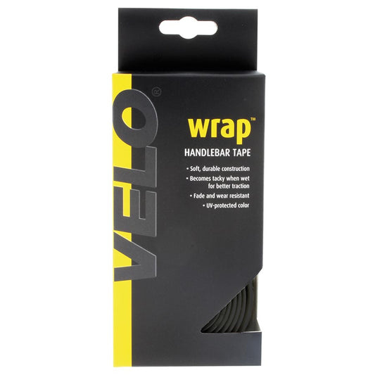 Velo, Wrap Cork, Handlebar Tape, Black