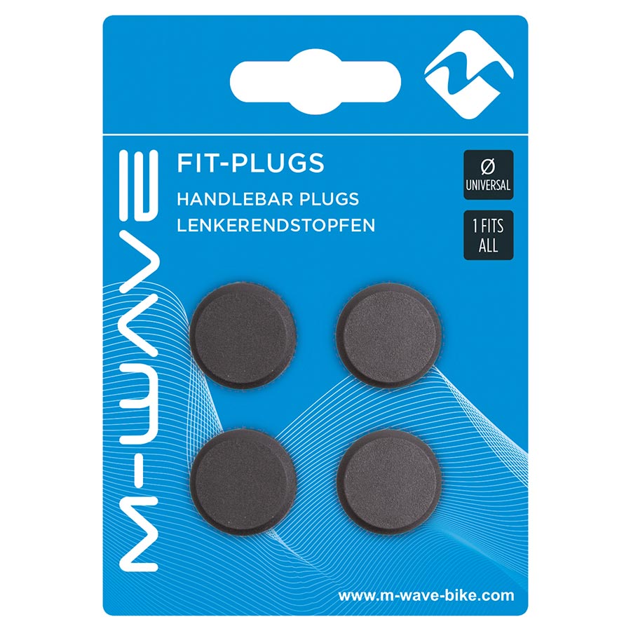 M-Wave, Fit-Plugs, Bar End Plugs, Set of 4