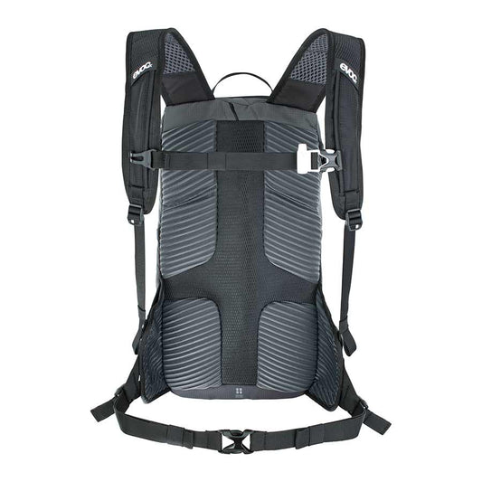 EVOC, Ride 12, Hydration Bag, Volume: 12L, Bladder: Included (2L), Carbon/Grey