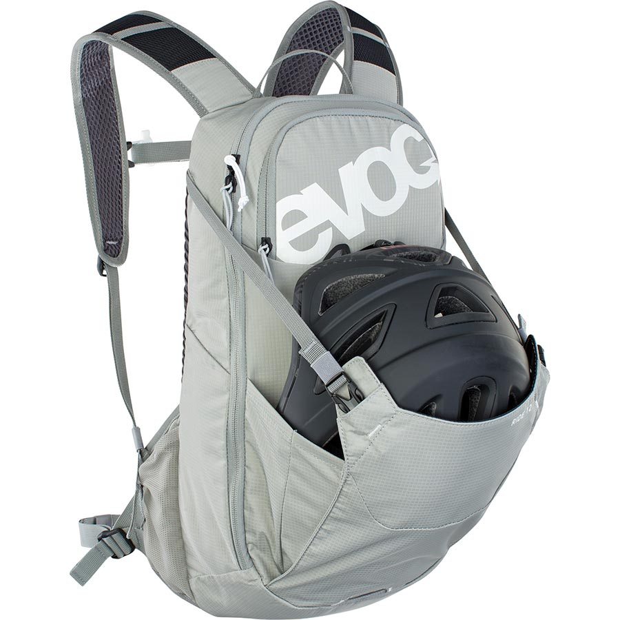 EVOC, Ride 12, Hydration Bag, Volume: 12L, Bladder: Included (2L), Carbon/Grey