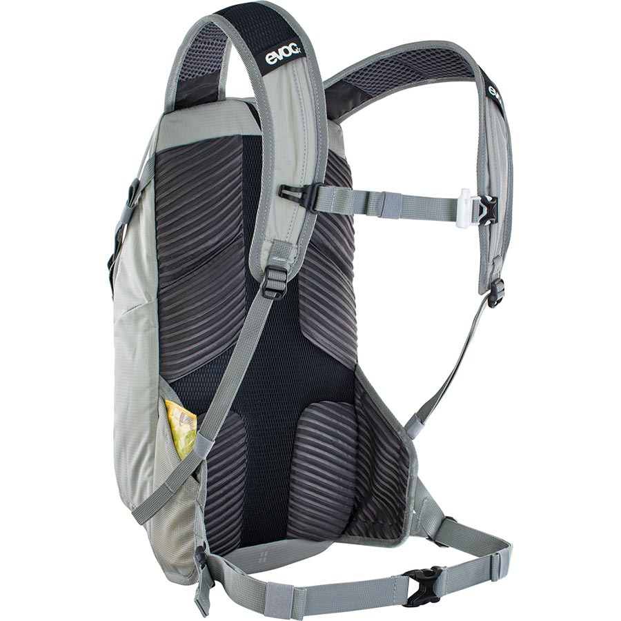 EVOC, Ride 12, Hydration Bag, Volume: 12L, Bladder: Included (2L), Carbon/Grey