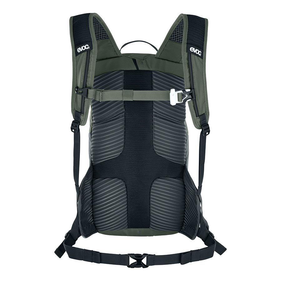 EVOC, Ride 12, Hydration Bag, Volume: 12L, Bladder: Included (2L), Carbon/Grey