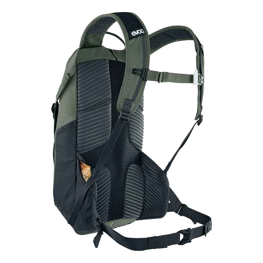 EVOC, Ride 12, Hydration Bag, Volume: 12L, Bladder: Included (2L), Carbon/Grey