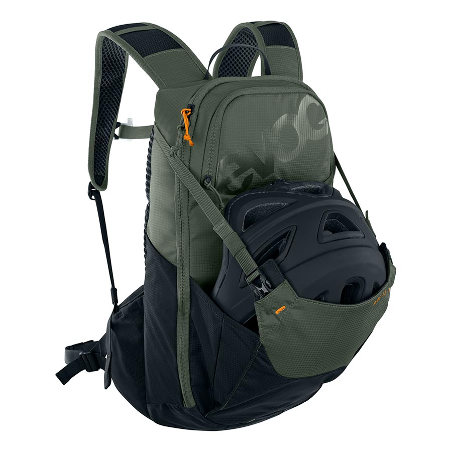 EVOC, Ride 12, Hydration Bag, Volume: 12L, Bladder: Included (2L), Carbon/Grey