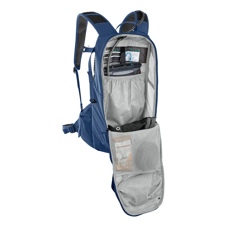 EVOC, Ride 12, Hydration Bag, Volume: 12L, Bladder: Included (2L), Carbon/Grey