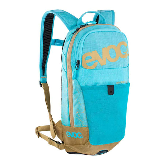 EVOC, Joyride 4, Hydration Bag, Volume: 4L, Bladder: Not included, Neon Blue/Gold