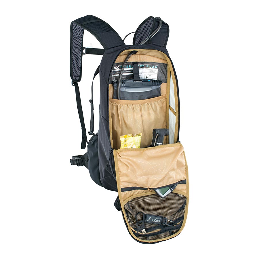 EVOC, E-Ride 12, Hydration Bag, Volume: 12L, Bladder: Not included, Black