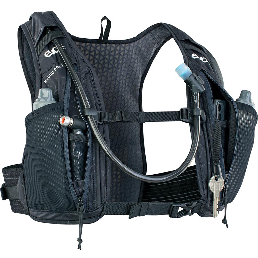 EVOC, Hydro Pro 1.5 + 1.5l Bladder, Hydration Bag, Volume: 1.5L, Bladder: Included (1.5L), Steel