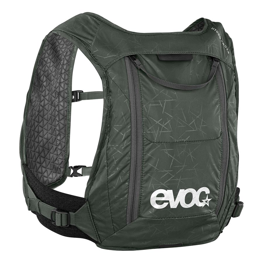 EVOC, Hydro Pro 1.5 + 1.5l Bladder, Hydration Bag, Volume: 1.5L, Bladder: Included (1.5L), Steel