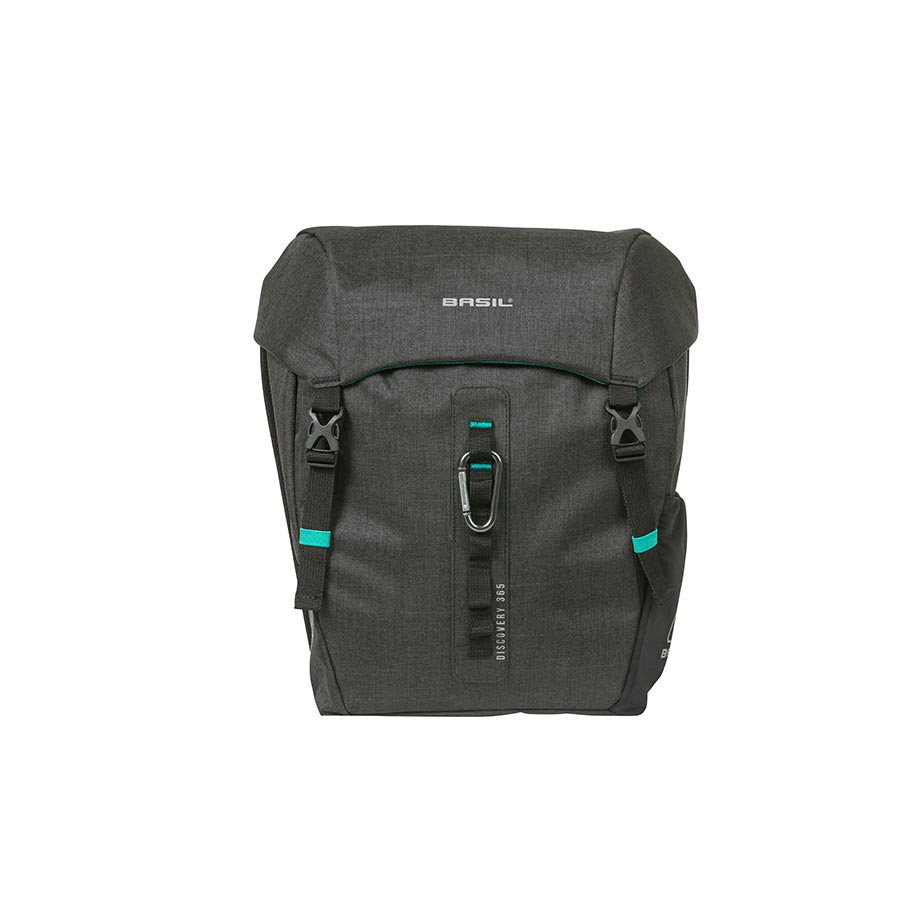 Basil, Discovery 365, Pannier, 18L, Black