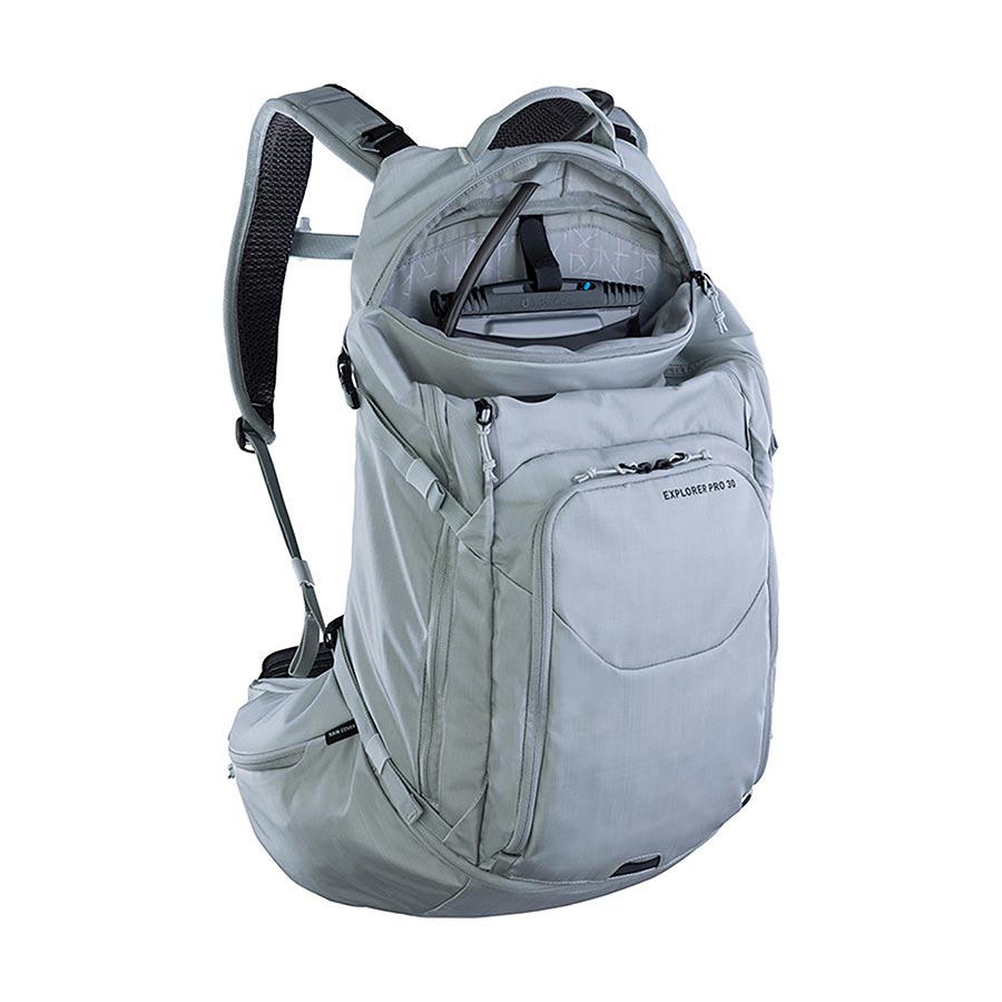 EVOC, Explorer Pro 30, Hydration Bag, Volume: 30L, Bladder: Not included, Black