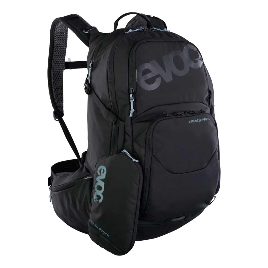 EVOC, Explorer Pro 30, Hydration Bag, Volume: 30L, Bladder: Not included, Black