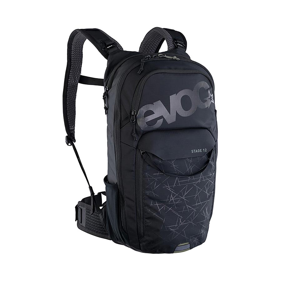 EVOC, Stage 12, Hydration Bag, Volume: 12L, Bladder: Not included, Black