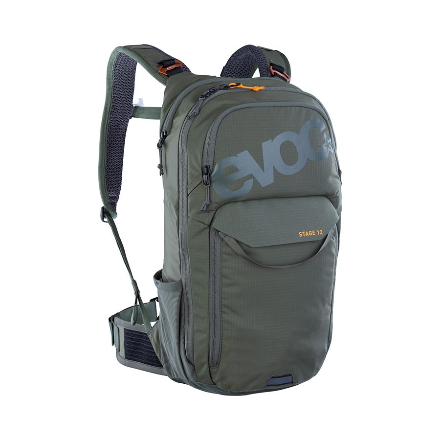 EVOC, Stage 12, Hydration Bag, Volume: 12L, Bladder: Not included, Black