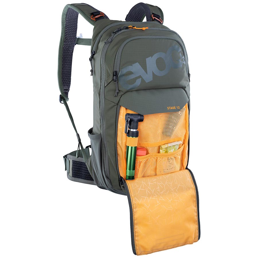 EVOC, Stage 12, Hydration Bag, Volume: 12L, Bladder: Not included, Black