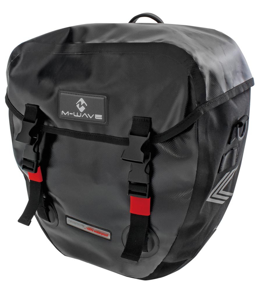 M-Wave, Alberta, Pannier, 40L, Black