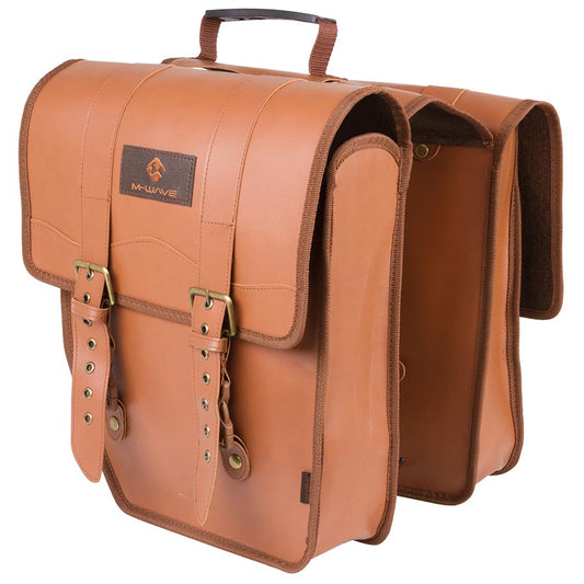 M-Wave, Amsterdam Synthetic Leather, Pannier, 15L, Brown