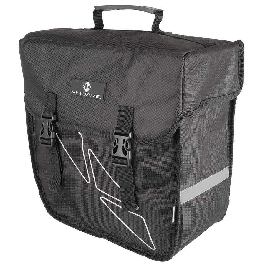 M-Wave, Amsterdam Single, Pannier, 18L, Left, Black